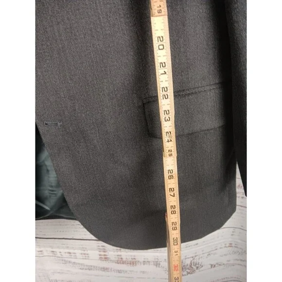 Eddie Bauer Jacket Blazer 100% Worsted Wool Twill Sport Coat 44R - Picture 3 of 9